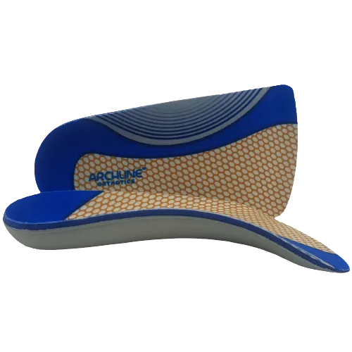 ARCHLINE 3/4 Slim Orthotics Plantar Fasciitis Insoles Balance Support Relief - EUR 40